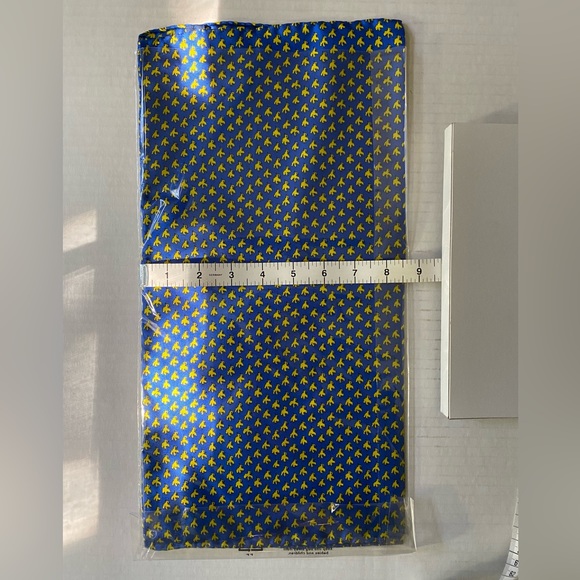 NWOT Vintage 1996 James Rizzi te Neues handmade Bird scarf silk - Picture 10 of 13